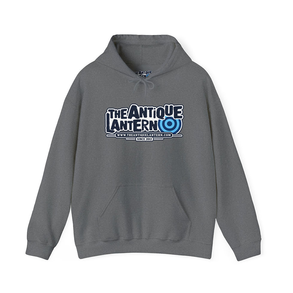Thumbnail: Antique Lantern Logo Hoodie — TheAntiqueLantern.com Graphic Pullover