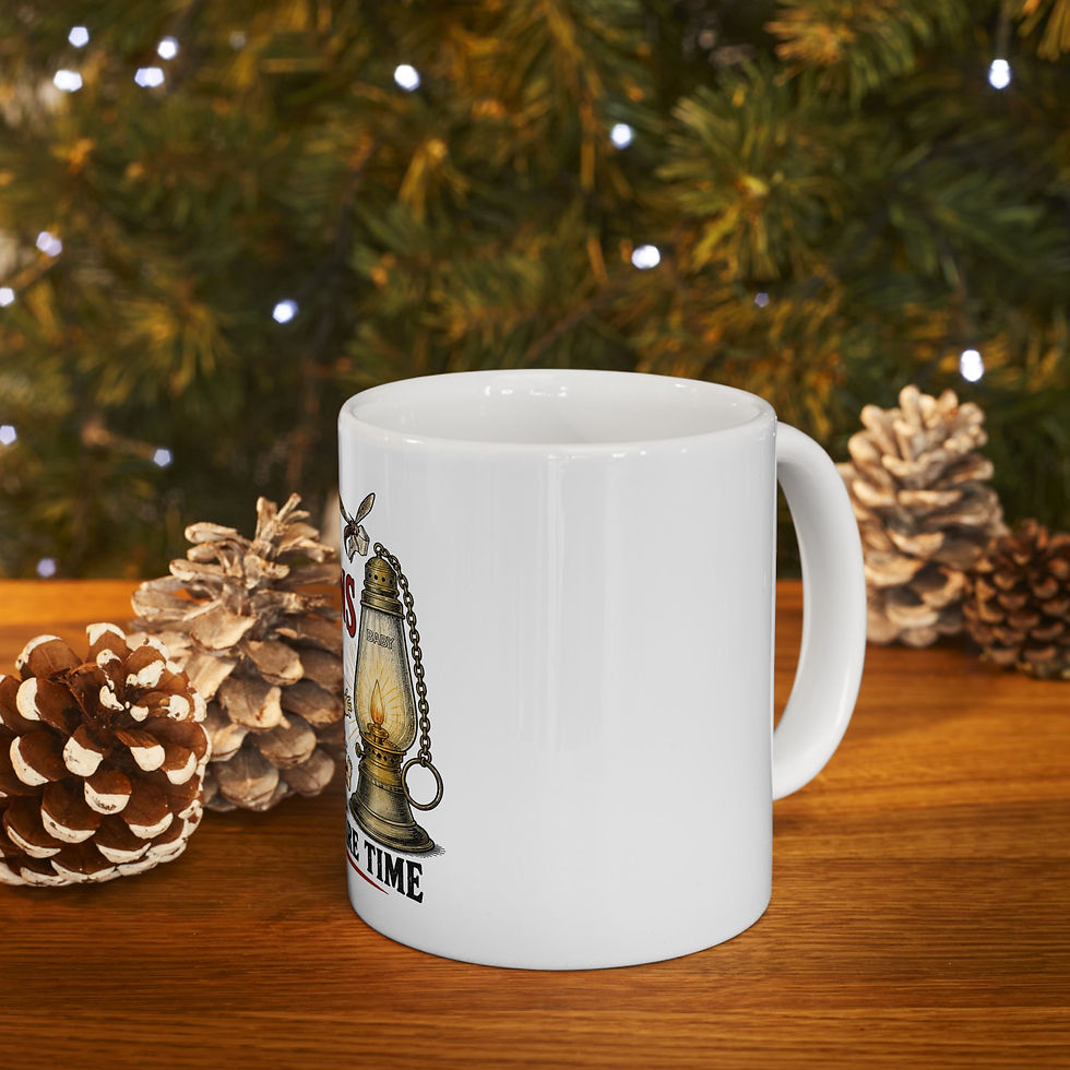Thumbnail:  I Like to Play with Lanterns in My Spare Time Vintage Baby & Lantern Coffee Cup