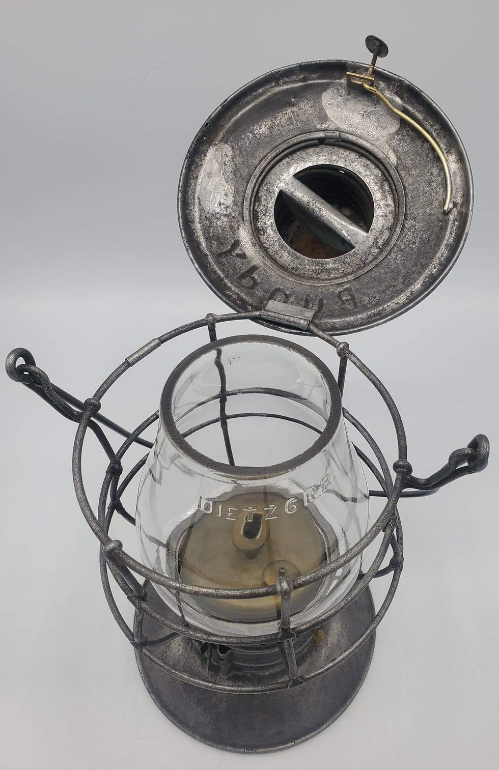 Thumbnail:  Bundy Acetylene Carbide gas Fire Department lantern 