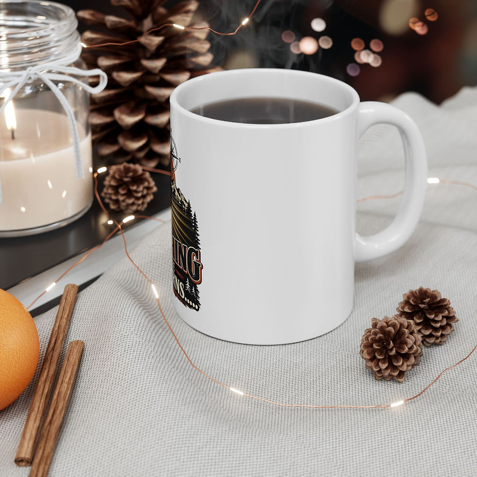 Thumbnail: Searching For More Lanterns Mug – Vintage Buhl Lantern Camping Coffee Cup