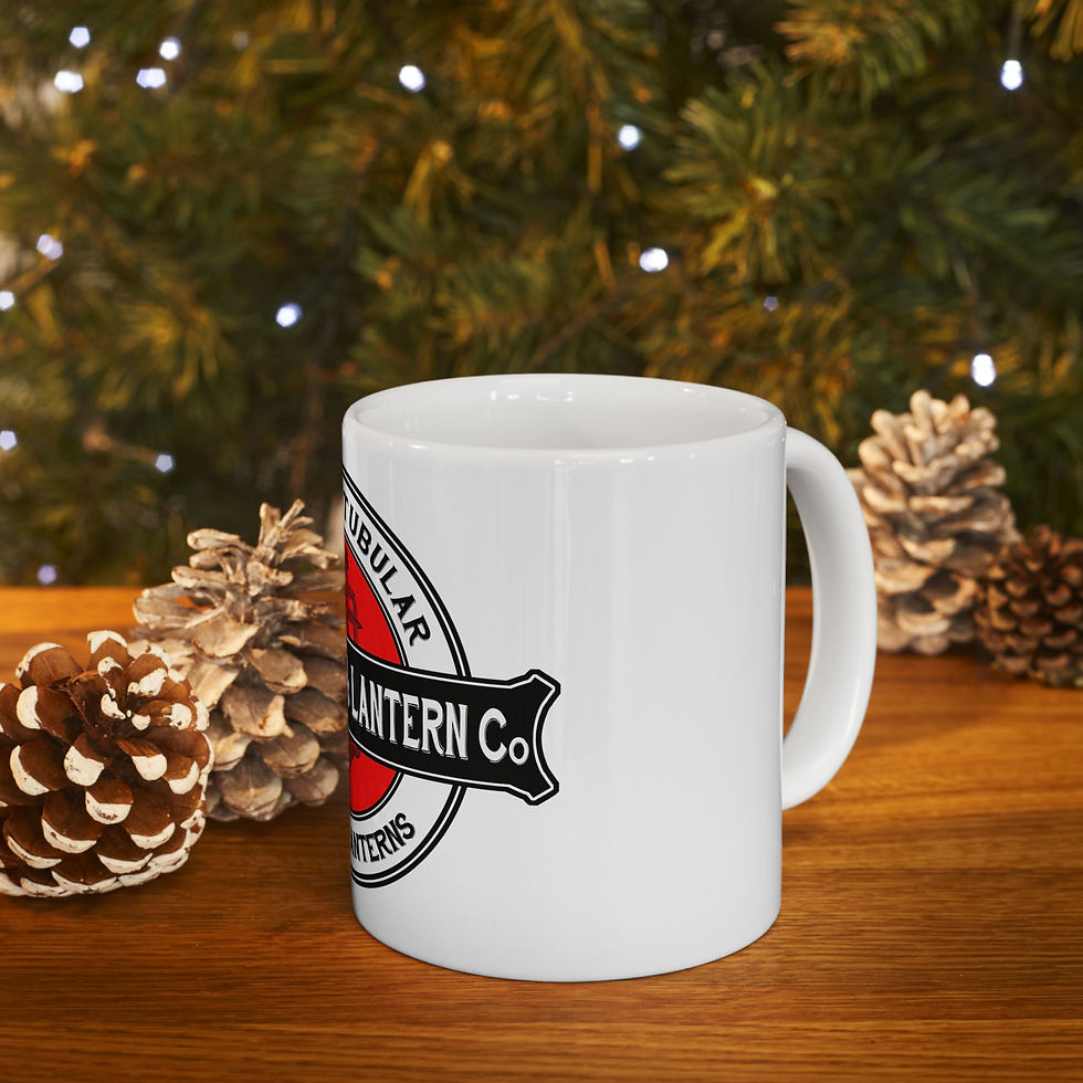 Thumbnail: Steam Gauge & Lantern Co. Ceramic Mug —  Lantern Logo Coffee Cup (11oz/15oz)