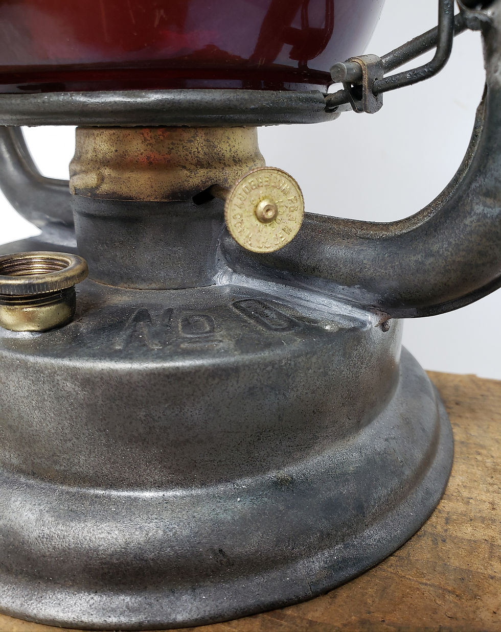 Thumbnail: Berger Mfg. APEX No.0 tubular with odd bullseye attachment 