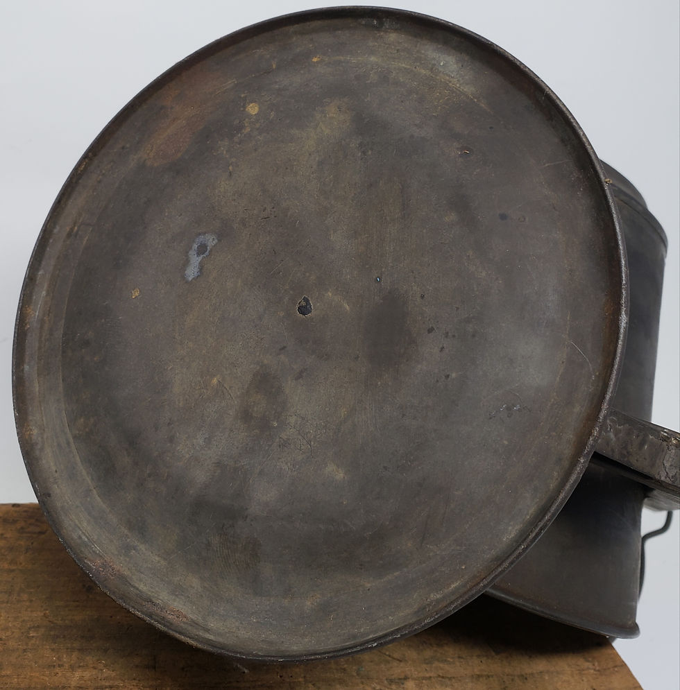 Thumbnail: Dietz Acme inspector curved handle model brass tagged United Nat. Gas co.