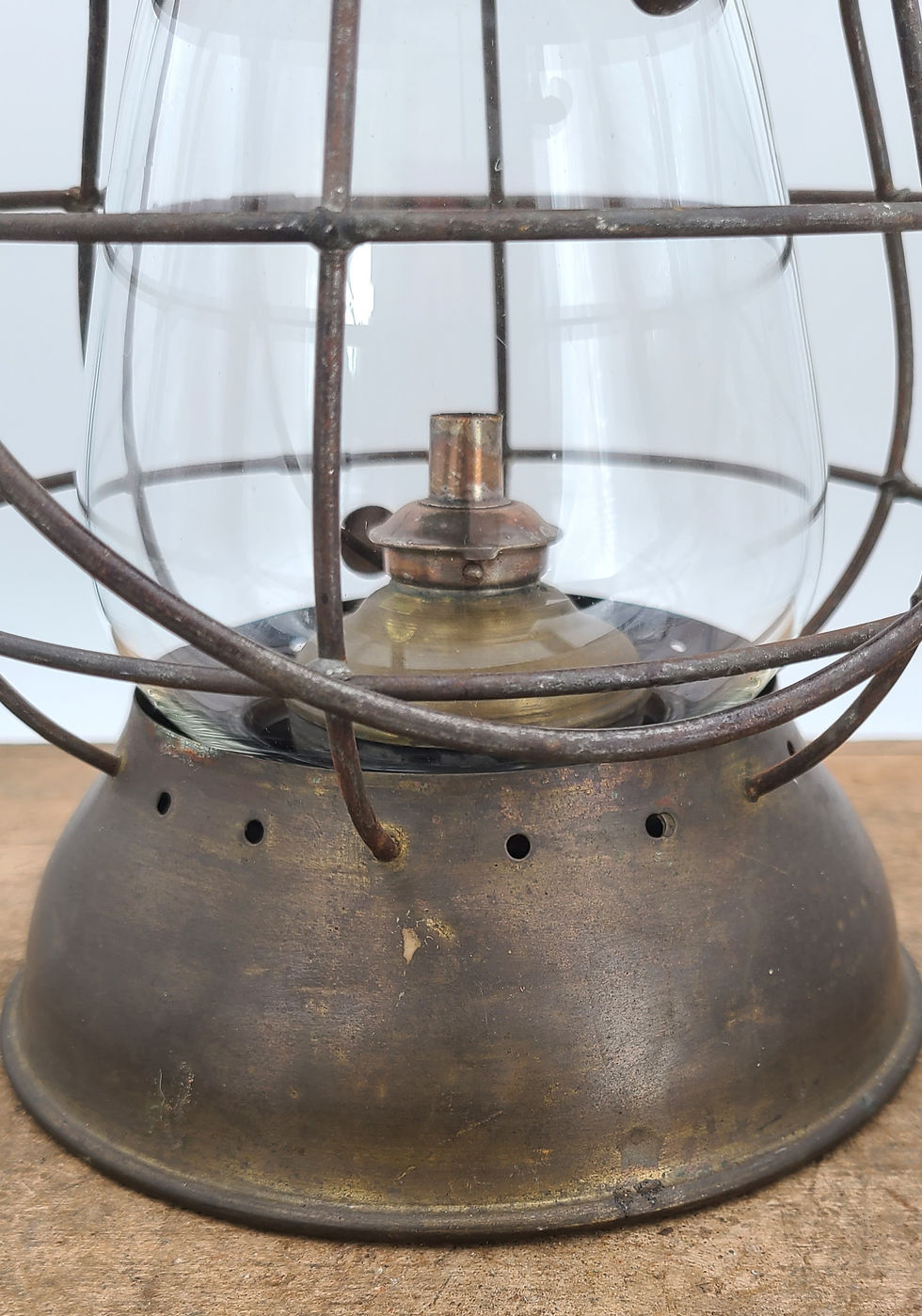 Thumbnail:  Bonell and Gridley 1869 patent No.5 peerless Farm model  ( tin & brass )