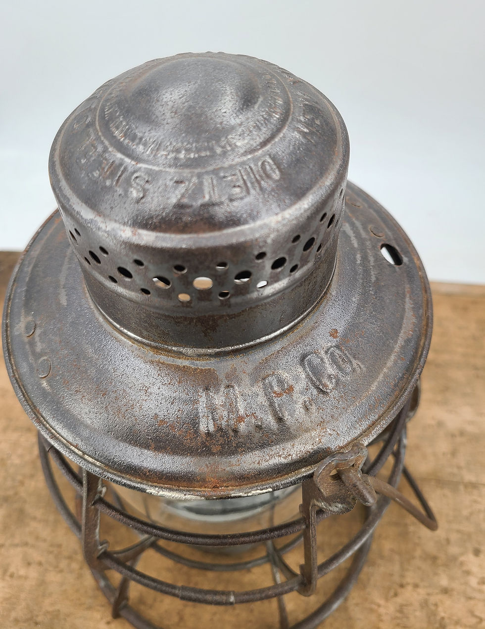 Thumbnail: M.P.Co Dietz Watchman model with wick scraper 