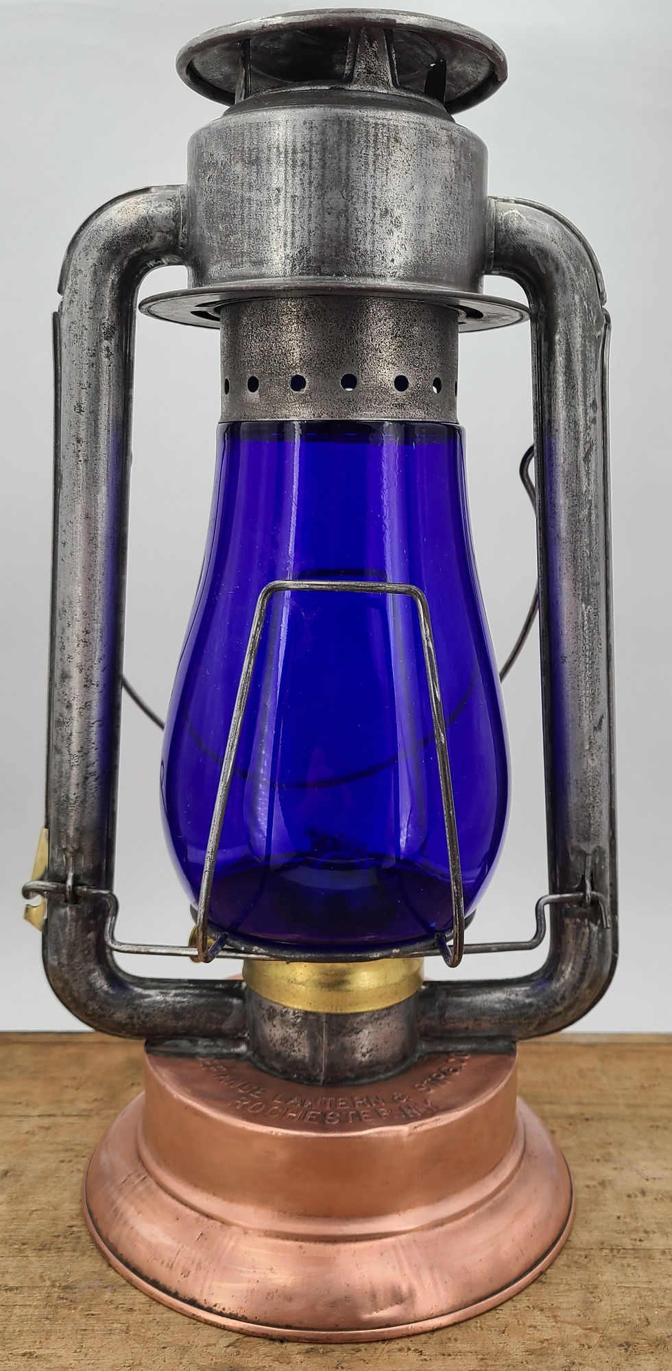 Thumbnail: Defiance Lantern & Stamping Co. No.2 Copper fount Coldblast 
