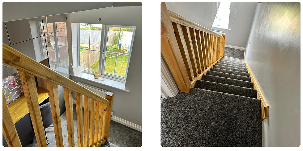 stairs at new loft conversion