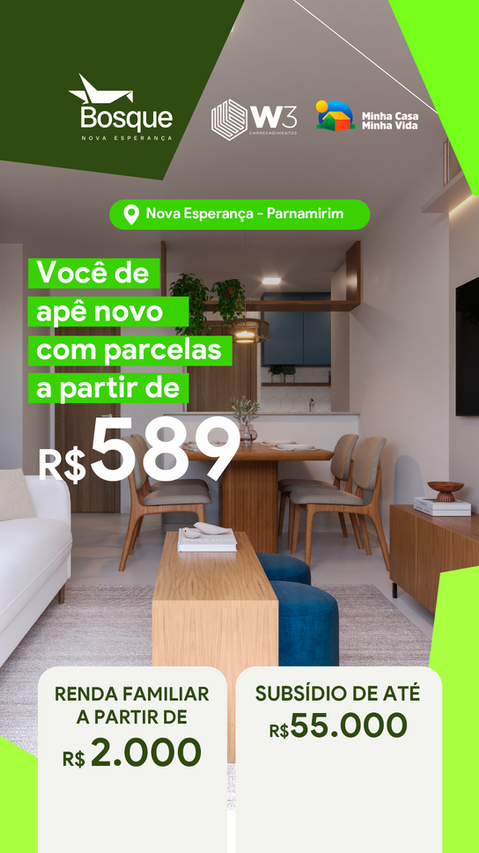 Lançamento Bosque Nova esperança - Parnamrim RN