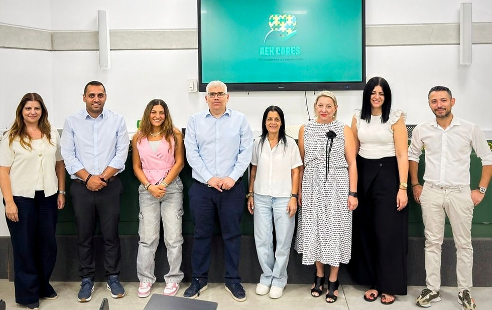 Συνεργασία ΑΕΚ και Ιδρύματος Χριστίνα Αποστόλου #ΓιαΤαΠαιδιάΜας