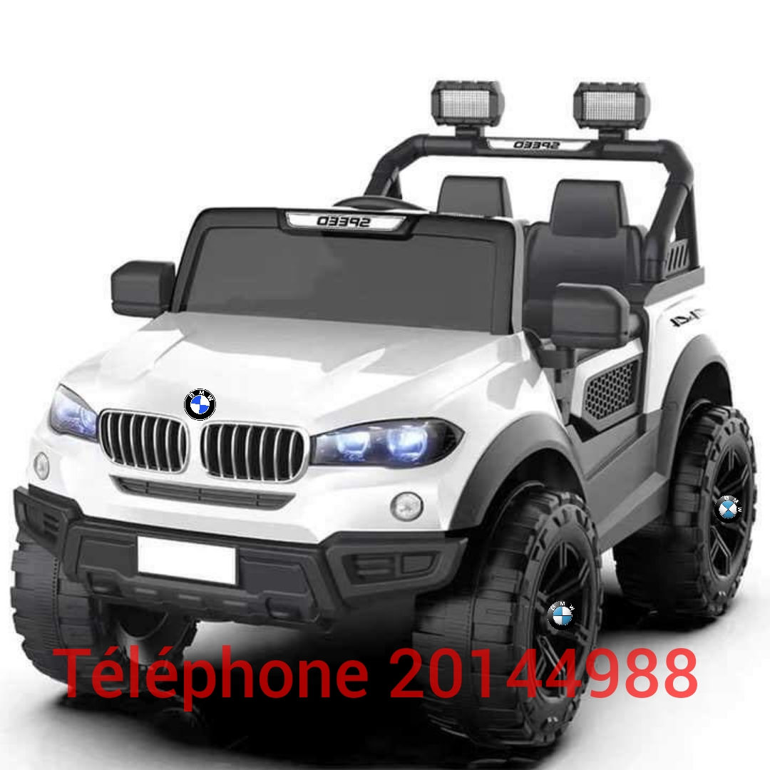 Bmw de 1 à 6 ans.  Télécommande. Balançoire. Post musik mp3