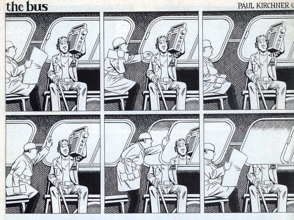 Paul Kirchner, sèrie “The bus”.