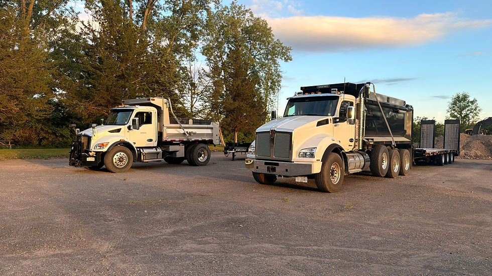 2 State Department of Transportation Trucks