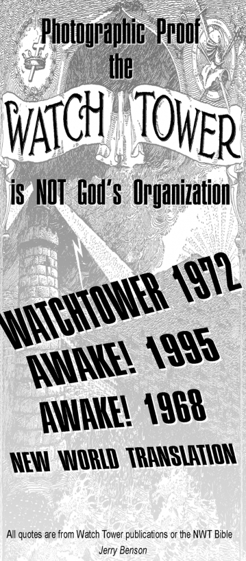 Photographic Proof the Watch Tower Is NOT God's Organization