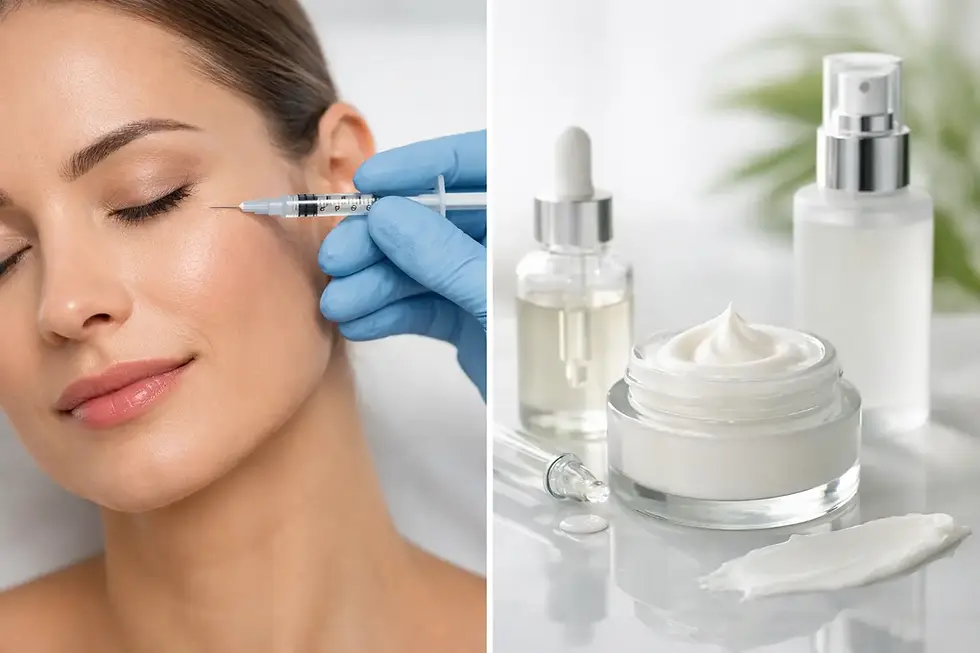 Injectables vs Topical Anti Aging