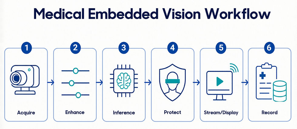Medical Embedded Vision Workflow
