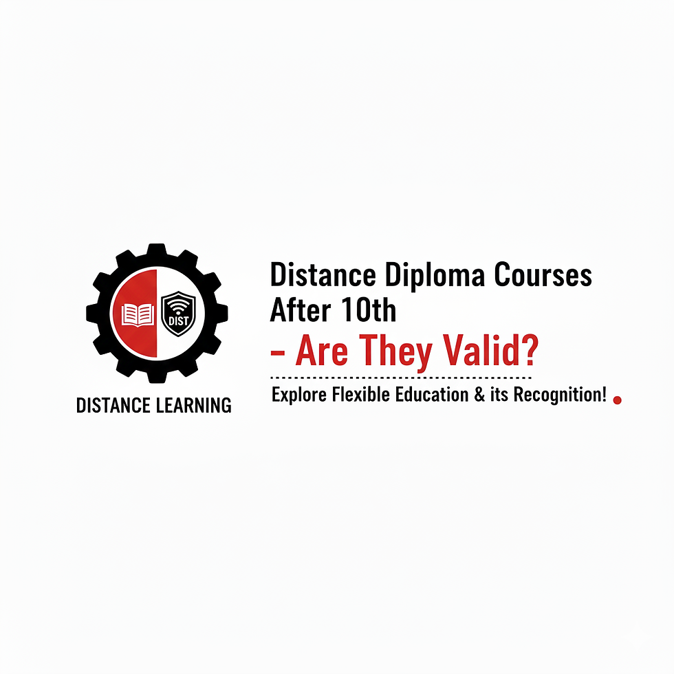 Distance Diploma Courses After 10th – Are They Valid? Explore flexible distance learning options and understand their recognition, eligibility, and career value in 2026.