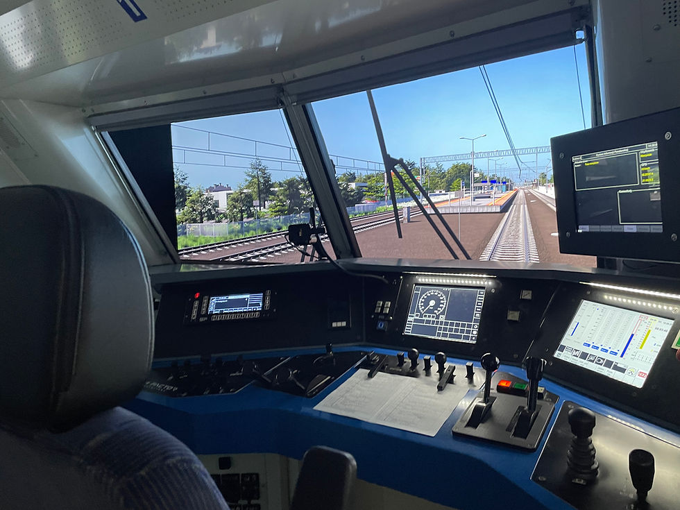 Symulator lokomotywy PKP Intercity