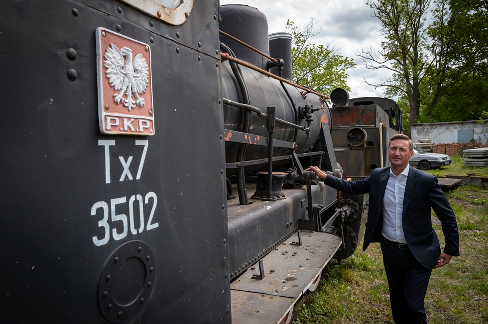 parowóz tx7 Koszalińskiej Kolei Wąskotorowej