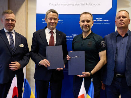 PLK i Kolej Ukraińska podpisały umowę. Zacieśnienie współpracy na granicy