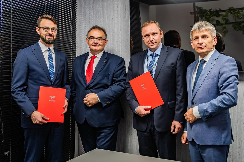 Podpisanie umowy na nowe centrum napraw zestawów kołowych