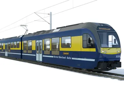 Berner Oberland-Bahnen powiększa flotę nowymi pociągami Stadler