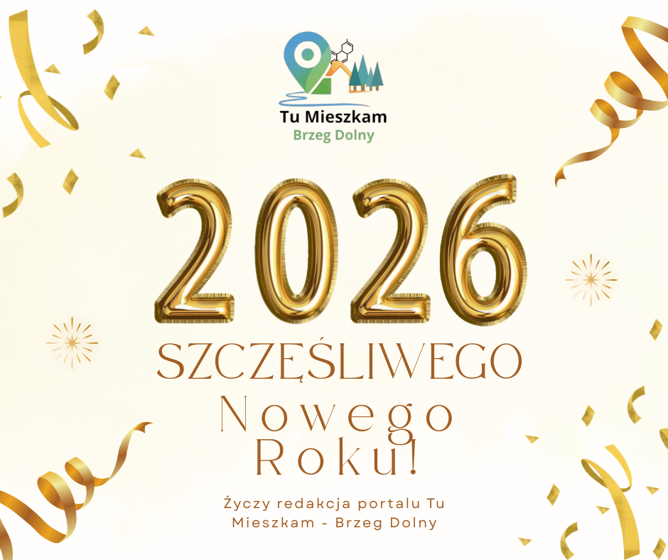 Grafika - Życzenia redakcji portalu Tu Mieszkam - Brzeg Dolny