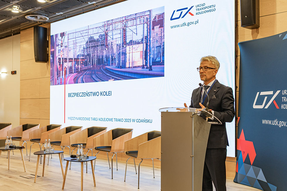 Debata o stanie bezpieczeństwa kolei na Targach TRAKO