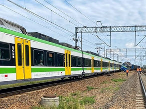 Koleje Mazowieckie przywracają do ruchu uszkodzonego Flirta