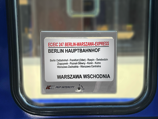 Kolekcjonerskie tablice relacyjne PKP Intercity dostępne dla mikoli