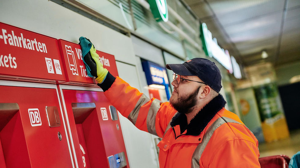 Czyszczenie biletomatu