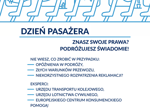 25 Kwietnia: Dzień wiedzy o prawach pasażera na dworcu Warszawa Centralna