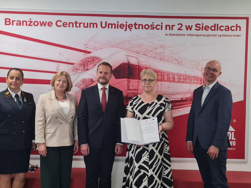 PKP Intercity: Ruszają kursy w Branżowym Centrum Umiejętności w Siedlcach