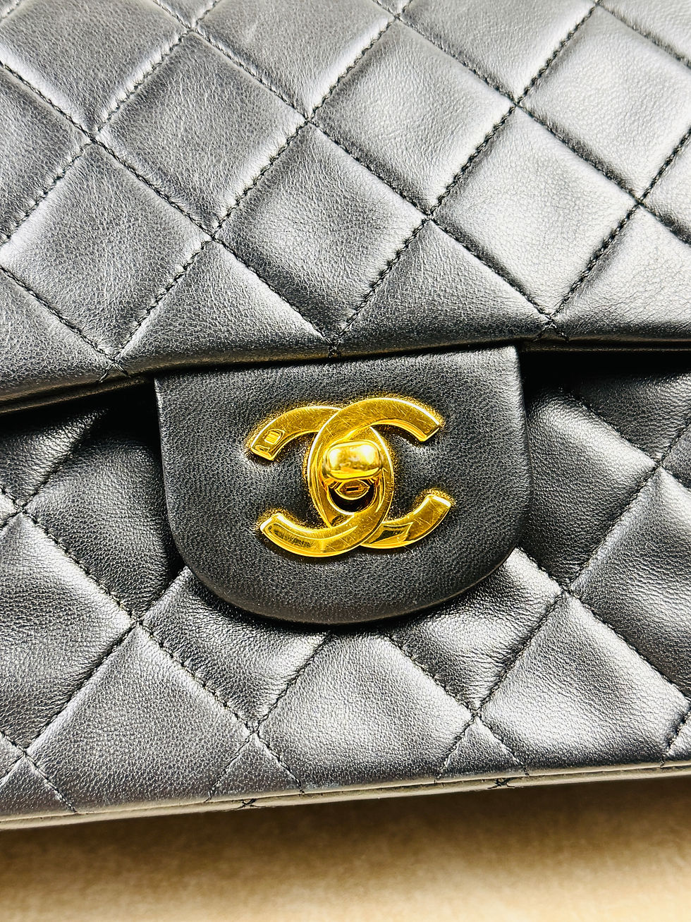 Thumbnail: Vintage CHANEL Classic Double Flap Shoulder Bag