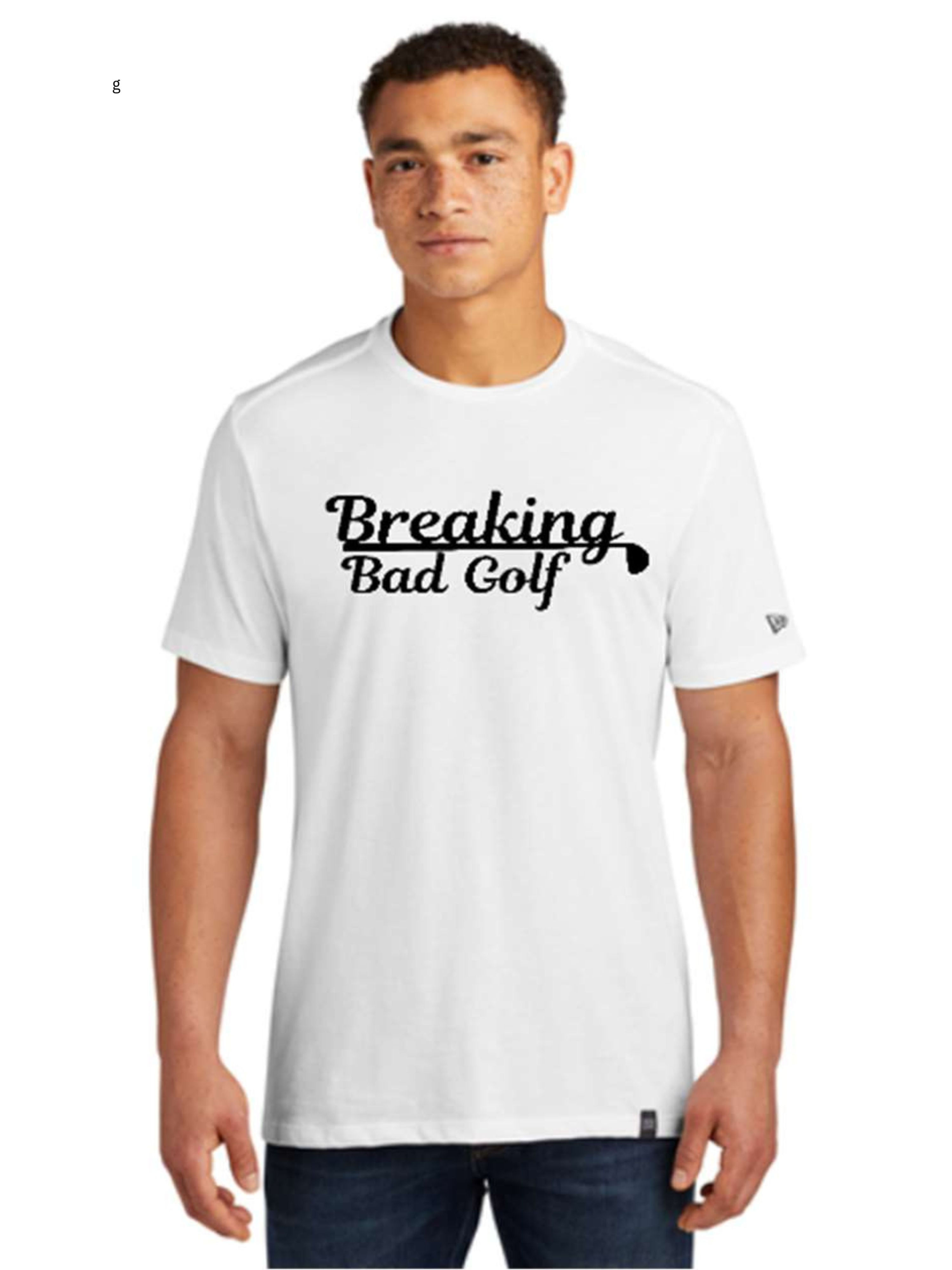 Breaking Bad Golf Ring Spun Cotton Tee