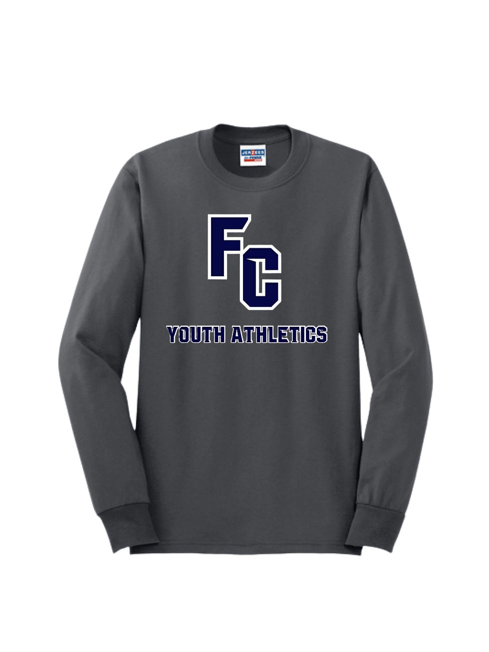 Thumbnail: FC Youth Athletics 29LS - Logo NAVY w WHITE
