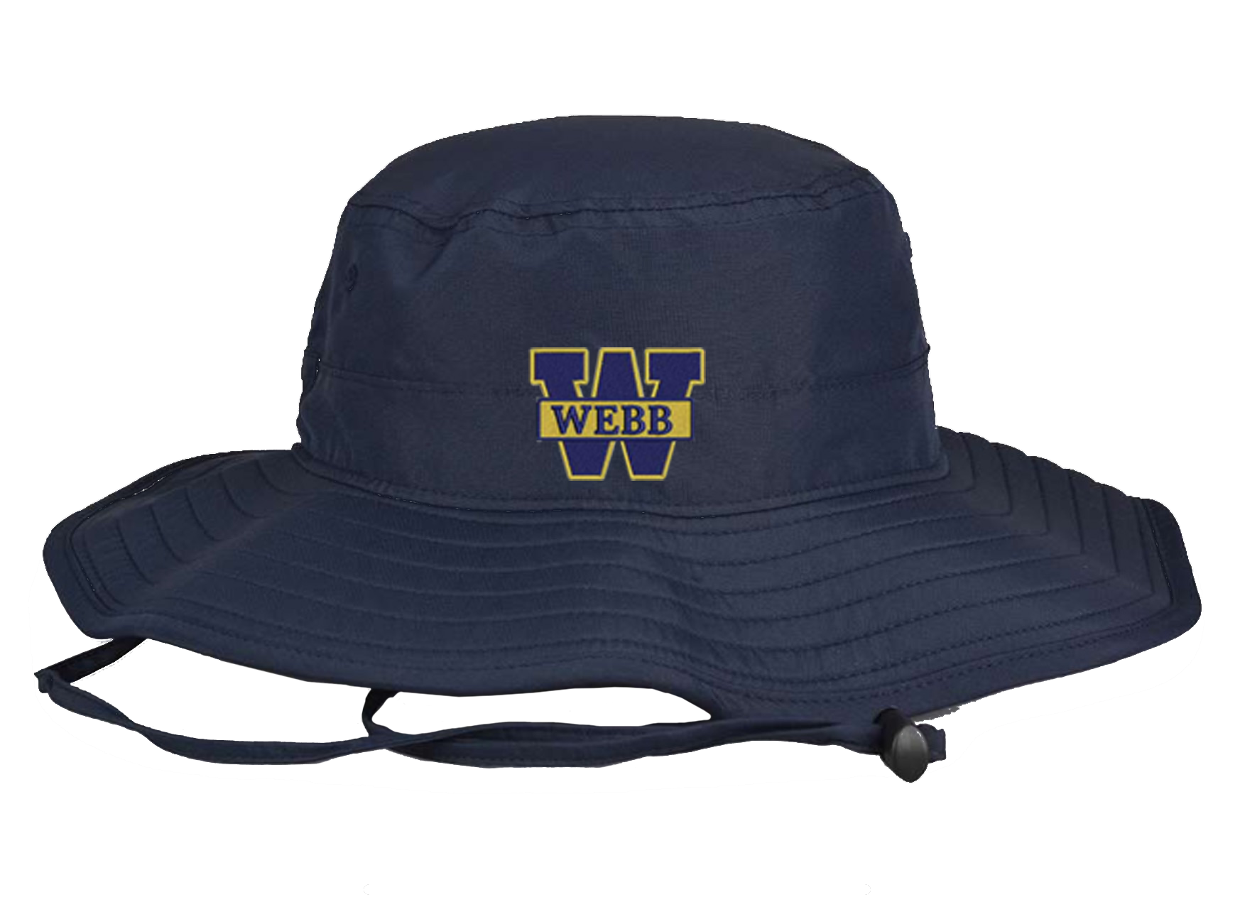 Webb School Feet Bucket Hat in Navy Blue