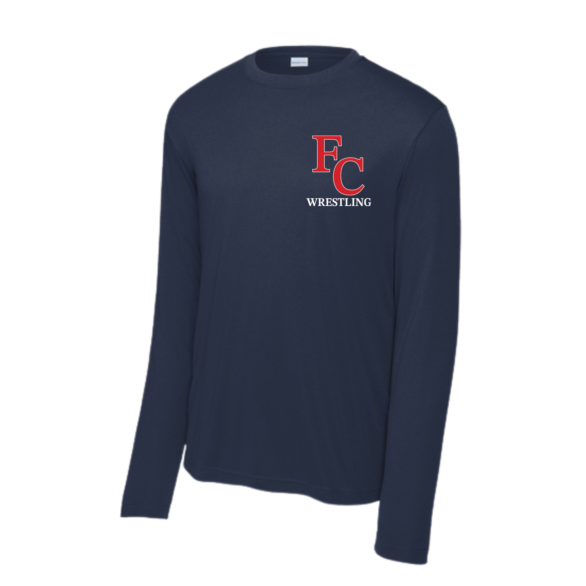 FCW Nobody Cares Sport-Tek PosiCharge L/S Tee