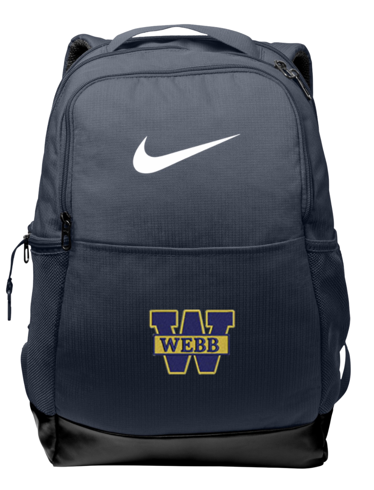 Webb School Nike Brasilia Medium Backpack in Midnight Navy
