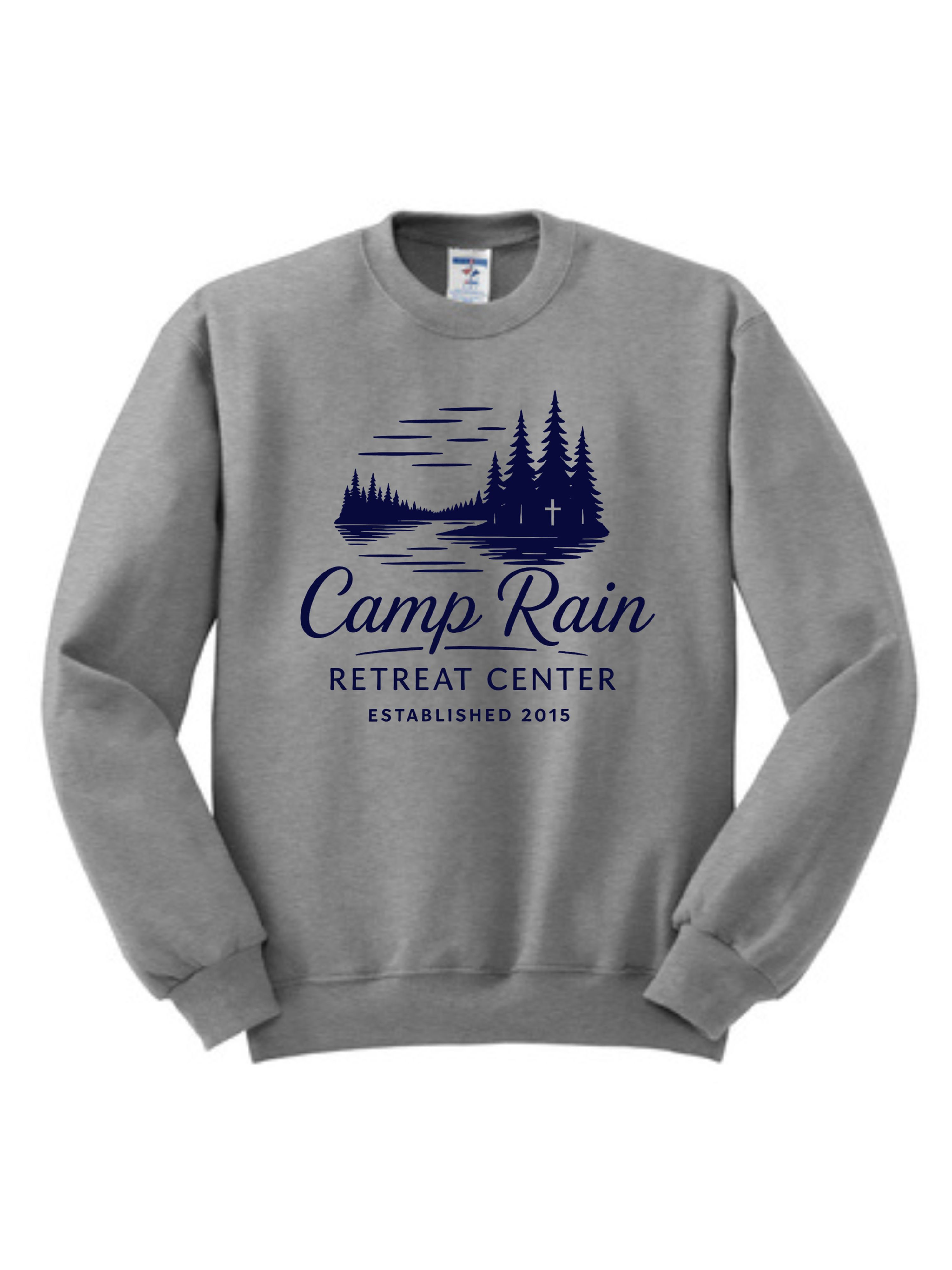 Camp Rain On The MOVE - Classic Crew - Grey