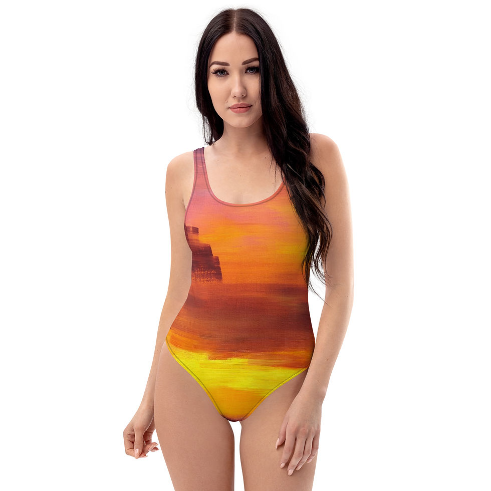Sun Sets- One-Piece Swimsuit