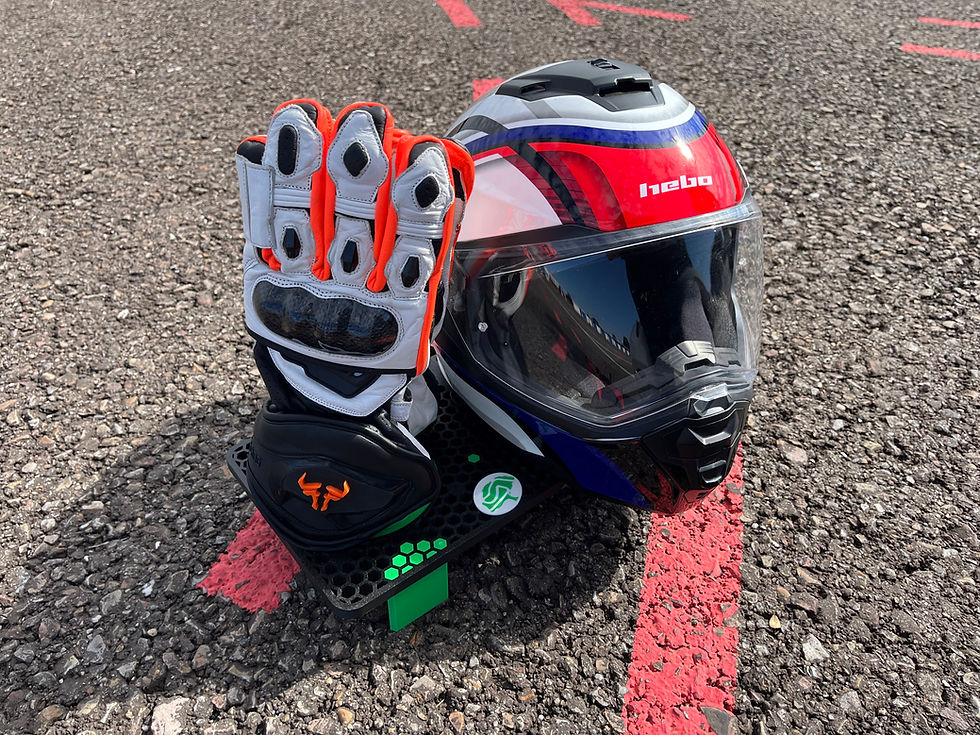 Miniatura: Secador de casco y guantes