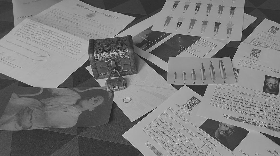 Skudofferet inkl. kiste med lås