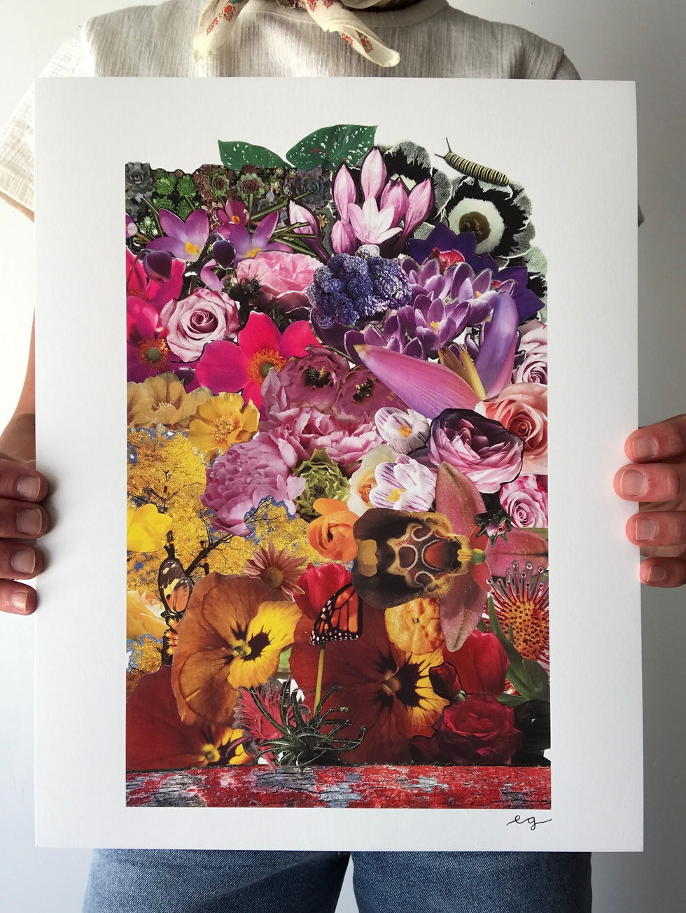 Thumbnail: Rainbow Flower Print