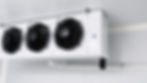 Unidad condensadora de refrigeración con dos ventiladores