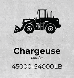 logo de Nordmax avec une niveleuse, une excavatrice, un tracteur et un porteur forestier en filigrane