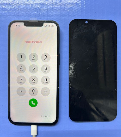 iPhone14 画面修理