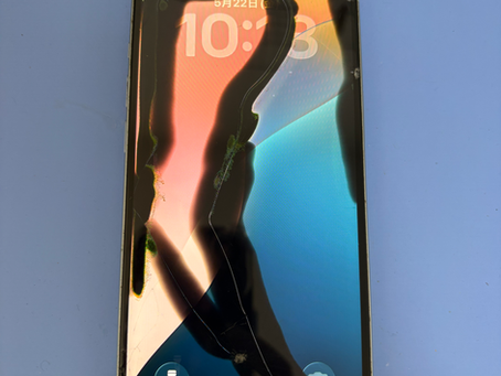iPhone15　液晶交換修理