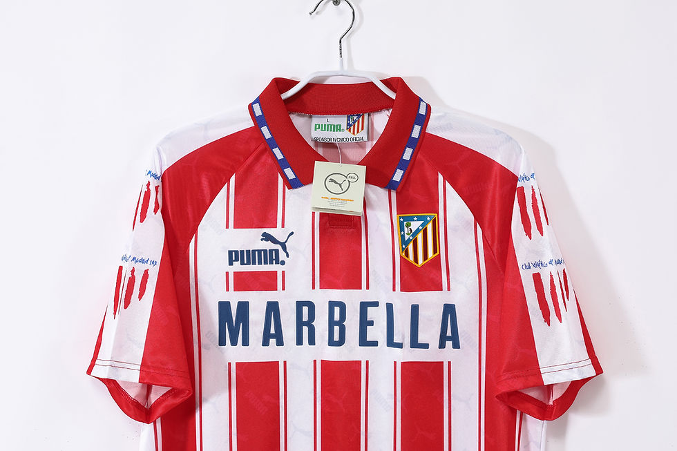 Thumbnail: Atletico Madrid 1994-95 Home Shirt