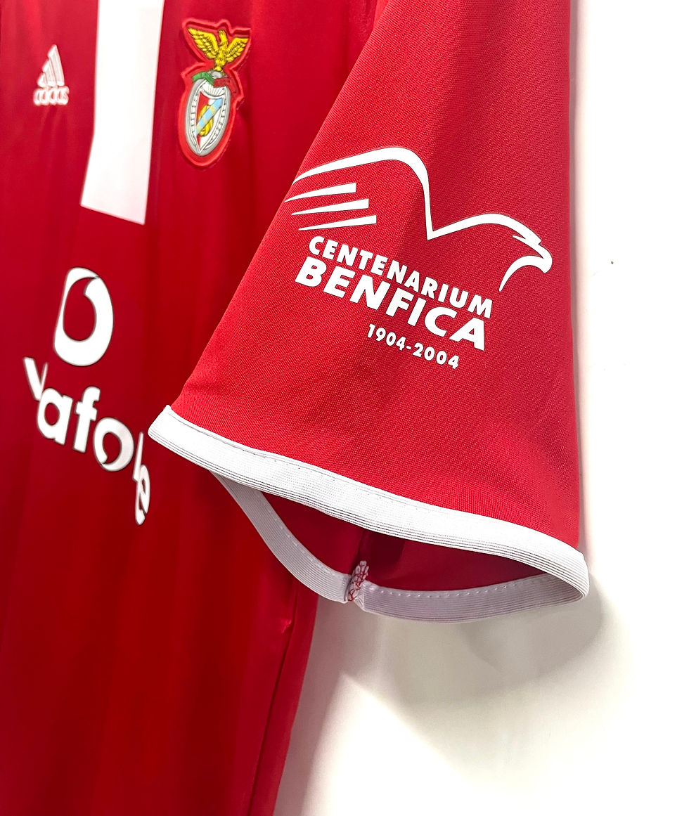 Miniatyrbild: Benfica 2003-05 Home Shirt