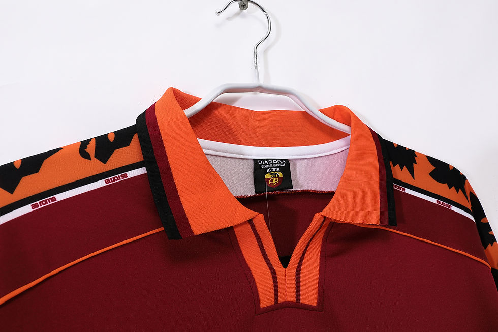 縮圖：AS Roma 1998-99 Long Sleeve Home Shirt